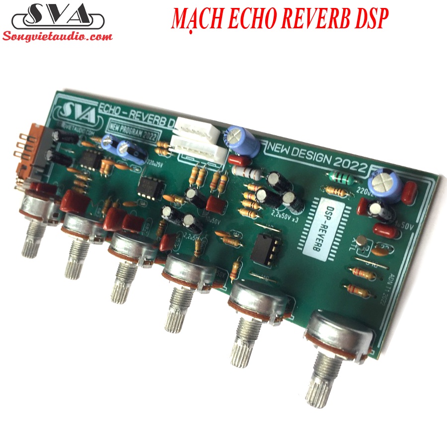 [Mã ELHACE giảm 4% đơn 300K] MẠCH ECHO REVERB NEW 2022 6 VOLUME - TIẾNG MƯỢT DỄ CHỈNH