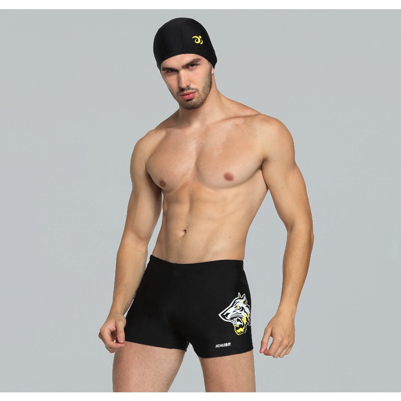 Quần bơi nam boxer chuyên nghiệp nhanh khô, thoáng khí EMA