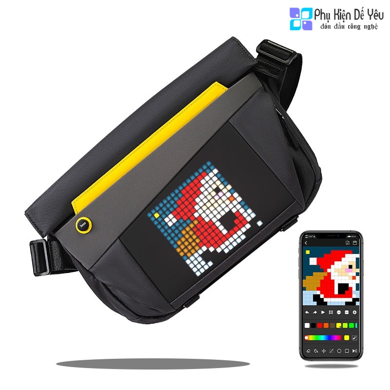 Túi đeo chéo Divoom SlingBag-V (SẢN PHẨM ĐƯỢC PHÂN PHỐI CHÍNH HÃNG TẠI THỊ TRƯỜNG VIỆT NAM)