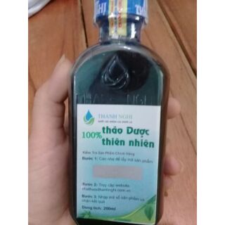 Nước súc miệng cai thuốc lá Thanh Nghị
