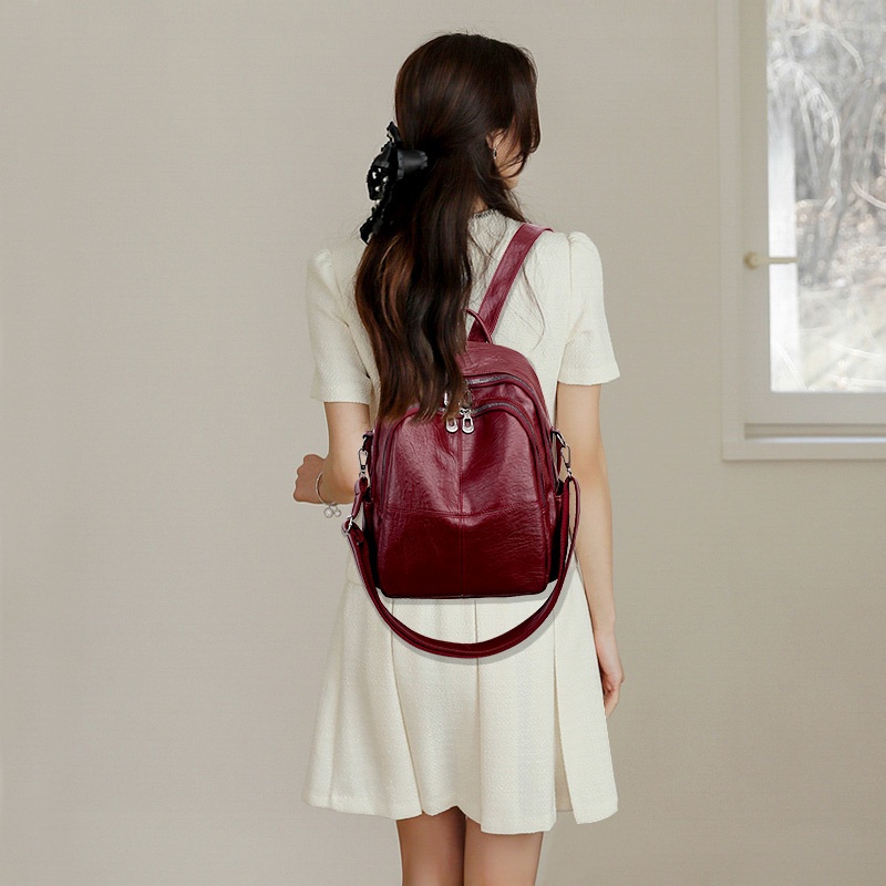 [Hàng Có Sẵn] Balo Đi Học Thời Trang Cho Nữ