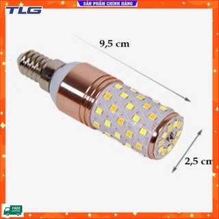 Bóng đèn led ngô 12w chất lượng cao e14 220v ánh sáng bật tắt 2 chế độ - ảnh sản phẩm 3