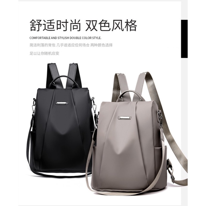 Chứng Khoán Hàn Quốc Nylon Chống Trộm Vai Túi Phụ Nữ Thời Trang Giải Trí Một Vai Túi Sau Khi Ba Lô