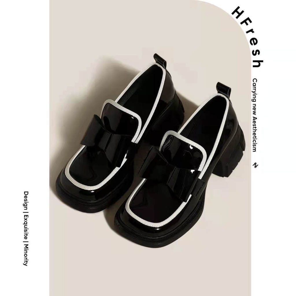 Giày Da Cao Gót Bít Mũi Phong Cách Châu Âu Thời Trang Cho Nữ 2022