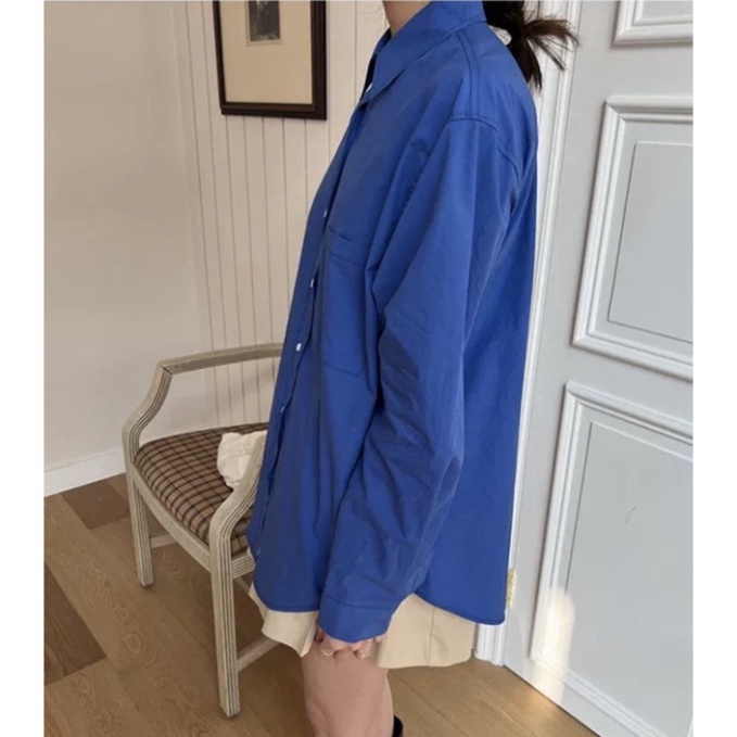 Áo sơ mi xanh biển - RH STORE