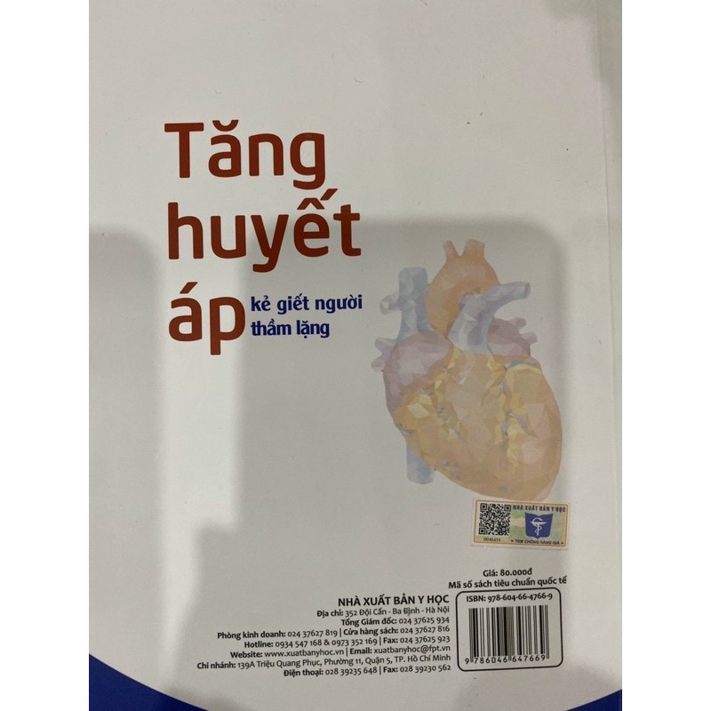 Sách - Tăng huyết áp kẻ giết người thầm lặng