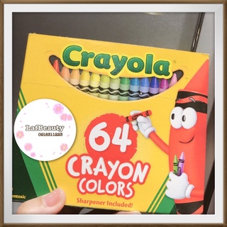 Bộ chì sáp 64 màu Crayola không độc hại chuẩn Mỹ-Lafbeauty