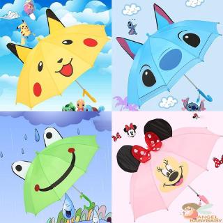 Dù che mưa nắng chống UV hình hoạt hình dễ thương cho bé