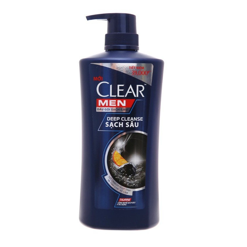 🌸🌸Dầu Gội CLEAR Men Deep Cleanse Sạch Sâu Da Đầu - 650g