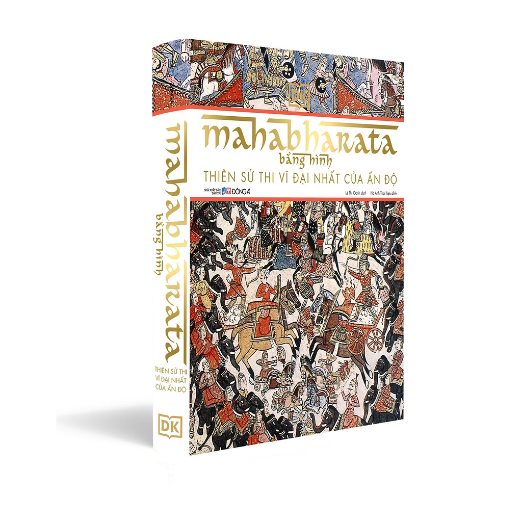 Sách - Mahabharata Bằng Hình - Thiên Sử Thi Vĩ Đại Nhất Của Ấn Độ - nguyetlinhbook