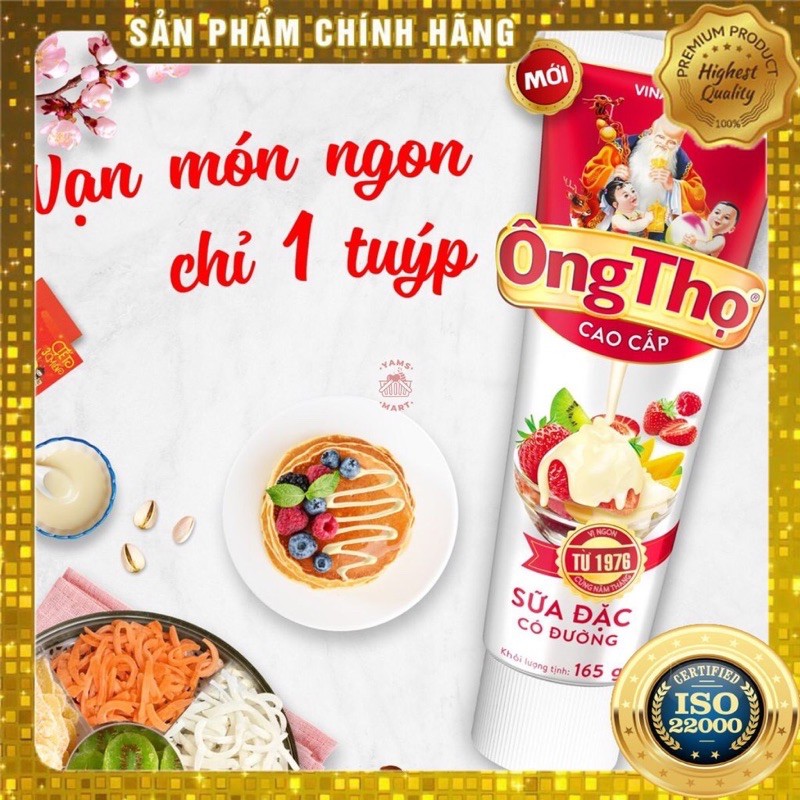 Tuýp 165gr Sữa Đặc Ông Thọ Đỏ Vinamilk