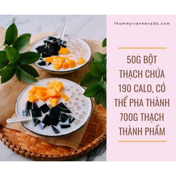 Sương sáo đen / hạt chia VinaThạch gói 50g