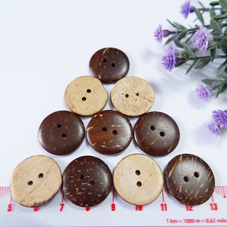 NÚT DỪA SIZE 2CM 2.2CM V086 V092 - BELLA BUTTON GARMENT ACCESSORIES