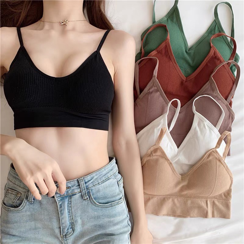 Áo bra len tăm tập gym, yoga, bra thể thao, bra nữ giá rẻ  - BR01