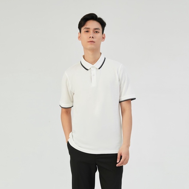 Áo polo nam thương hiệu 360 BOUTIQUE thun nam có cổ 3 màu cotton cao cấp - POTOL312