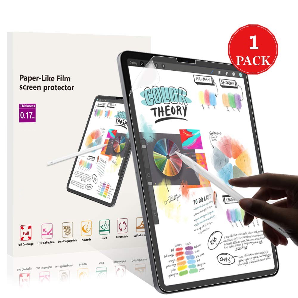 [Nhập khẩu Japan] Dán màn hình iPad Paperlike cho iPad mini 6 2021iPad Air 4 10.9 inch Pro 11 12.9 2020 2021 air 10.5 / pro 9.7 /ipad 7 8 9 Gen 10.2 inch Chống vân tay