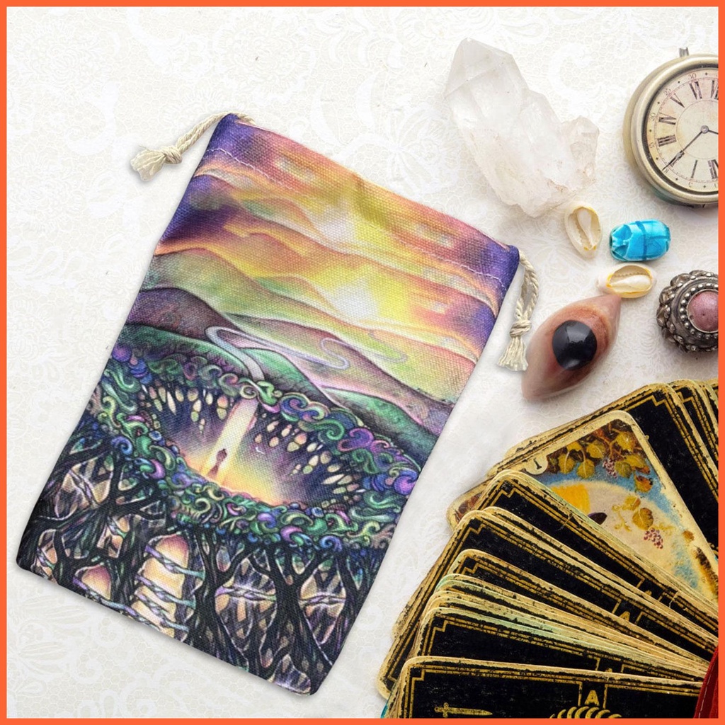 Túi Dây Rút Đựng Bài Tarot Oracle Bảo Vệ Thẻ Bài Tarot Và Trang Sức Bị Hư Hại