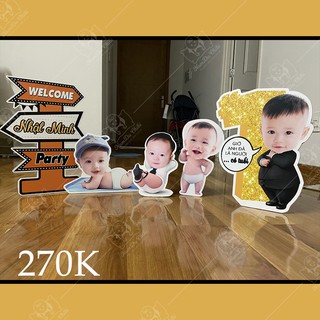 Combo hình chibi 5 sản phẩm kèm quà tặng