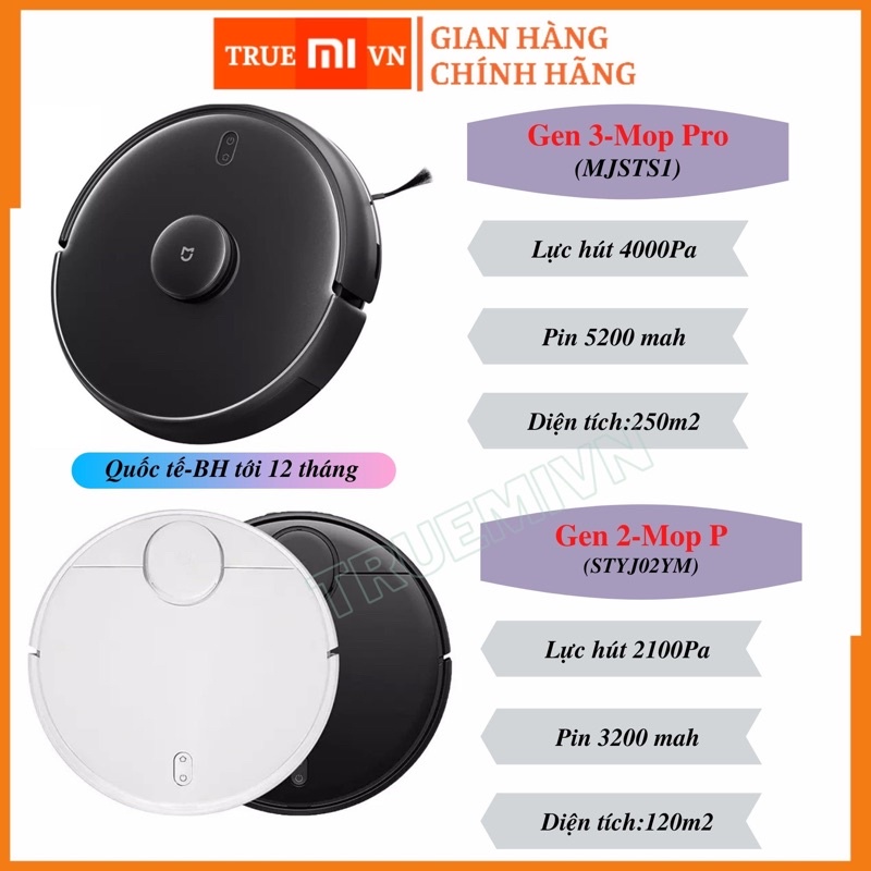 Sẵn Bán-Robot hút bụi lau nhà Xiaomi Mija Gen 2- Mới 2019