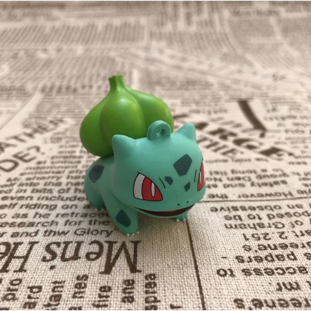 [ Dưa Hấu ] Mô hình nhân vật Pokemon - Mô hình Pikachu , Hitokage , Jigglepuff , Koduck, Squirtle, Fushigidane