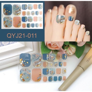 Miếng dán móng chân  - Sticker dán móng chân 3D không thấm nước, N2