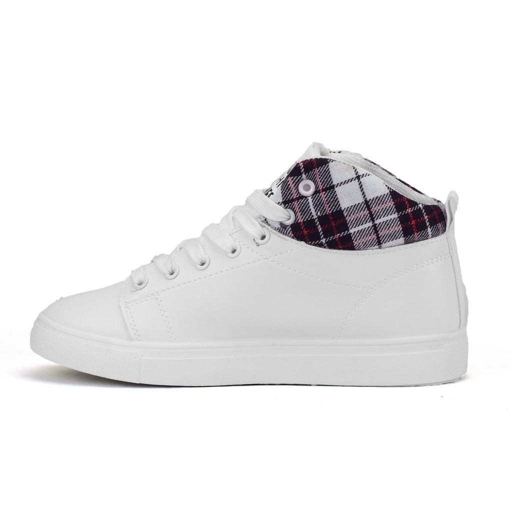 Giày nam cổ cao M810 cổ kẻ kiểu dáng thời trang | BigBuy360 - bigbuy360.vn