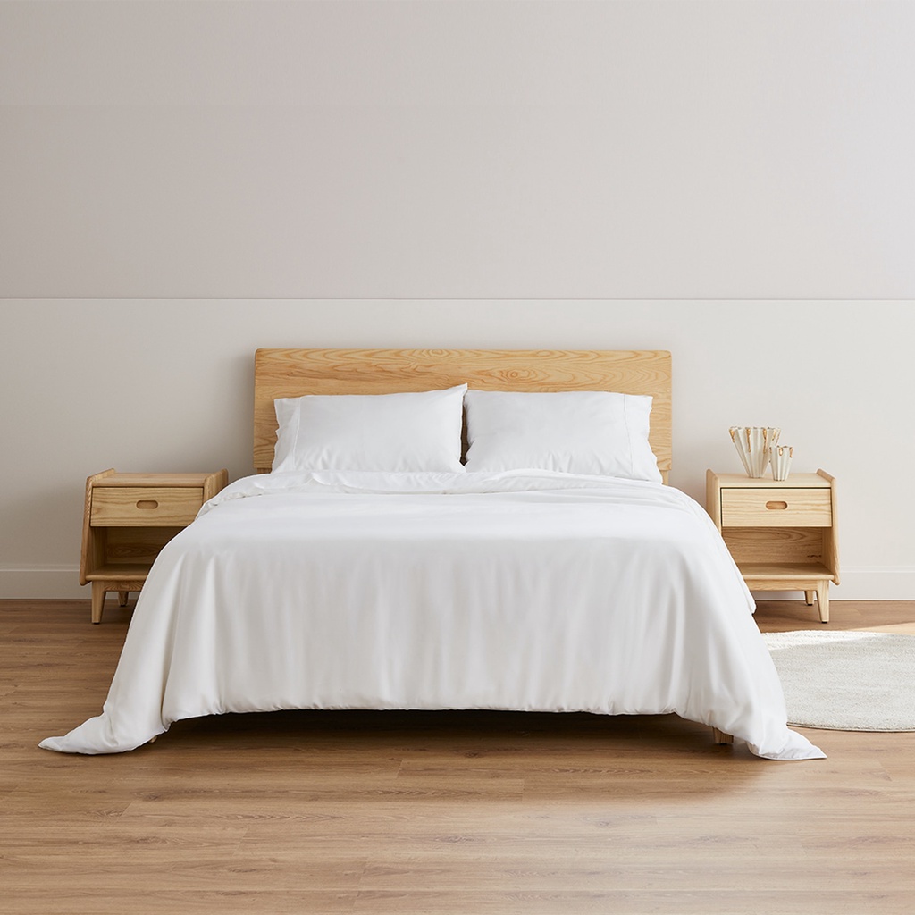 [MÁT LẠNH] Bộ Ga Gối 3 Món SỢI TRE Cao Cấp P Home™️ - Mềm như Lụa, Thoáng x3 Cotton (vỏ chăn bán riêng) | BigBuy360 - bigbuy360.vn