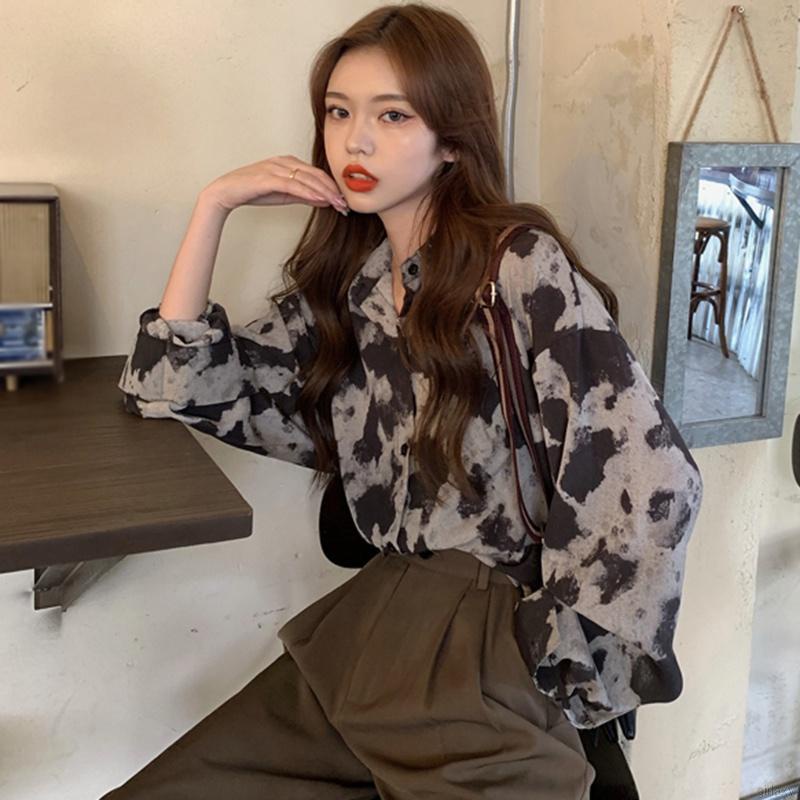 Áo Sơ Mi Nữ Tay Dài Màu Sắc Thanh Lịch