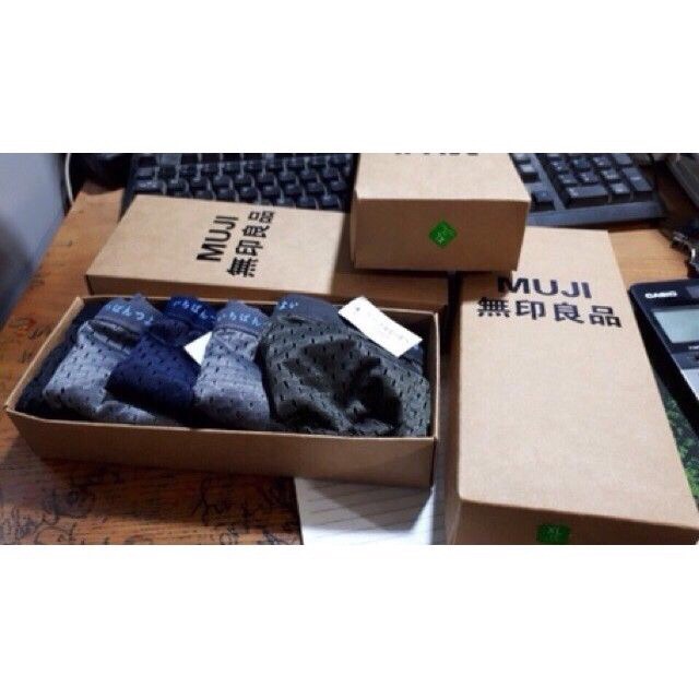 Hộp 5 Quần Sịp Chéo Nam Thông Hơi Xuất Nhật