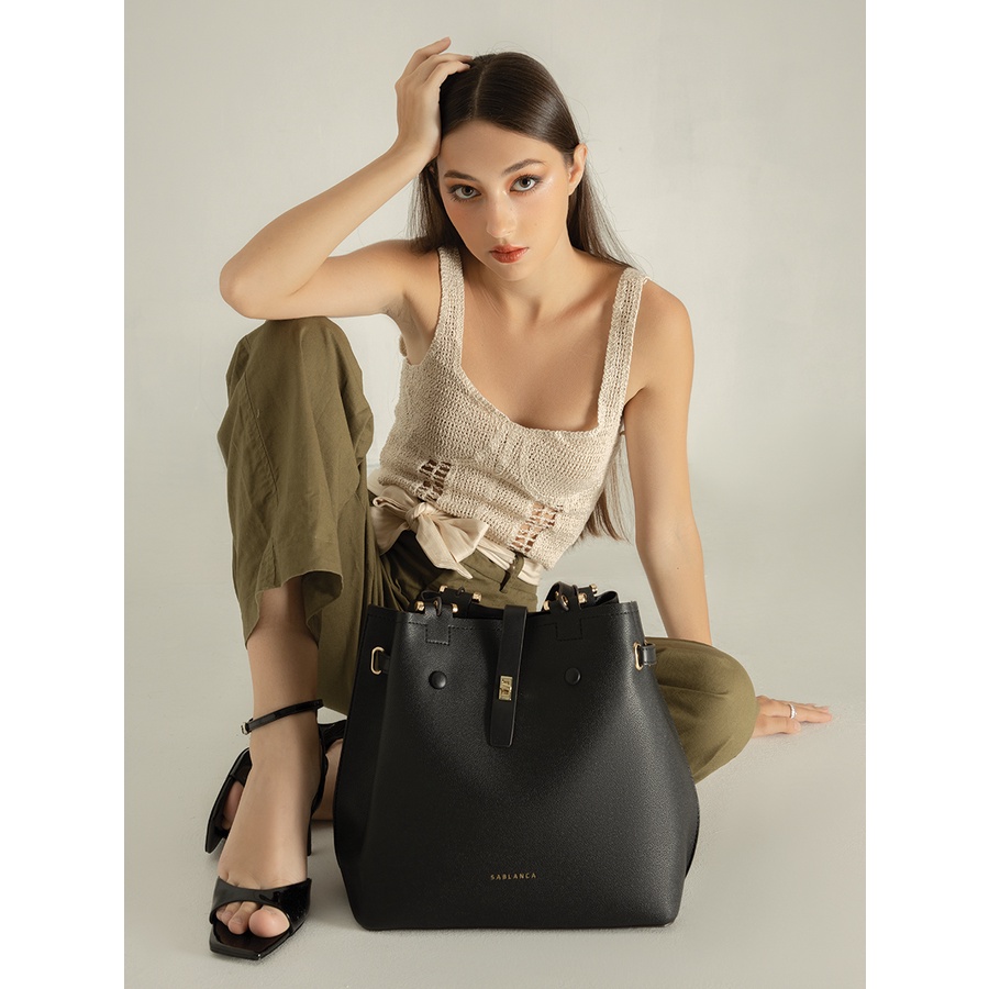 Giày Sandal nữ gót nhọn mũi vuông SABLANCA 5050SN0163