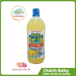 DẦU ĂN HOA CẢI AJINOMOTO (CHAI 1000ml)