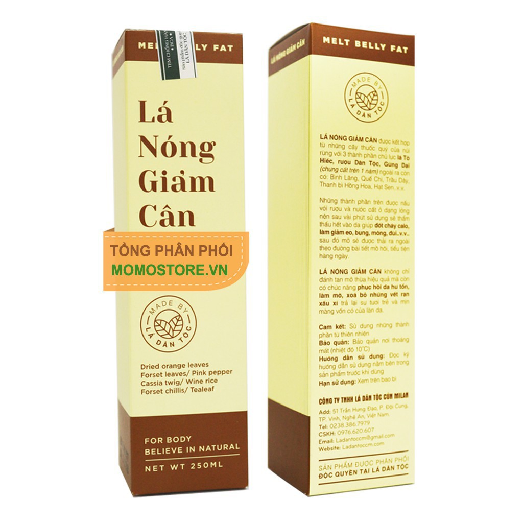 TINH DẦU LÁ NÓNG DÂN TỘC GIẢM CÂN, GIẢM MỠ BỤNG | BigBuy360 - bigbuy360.vn