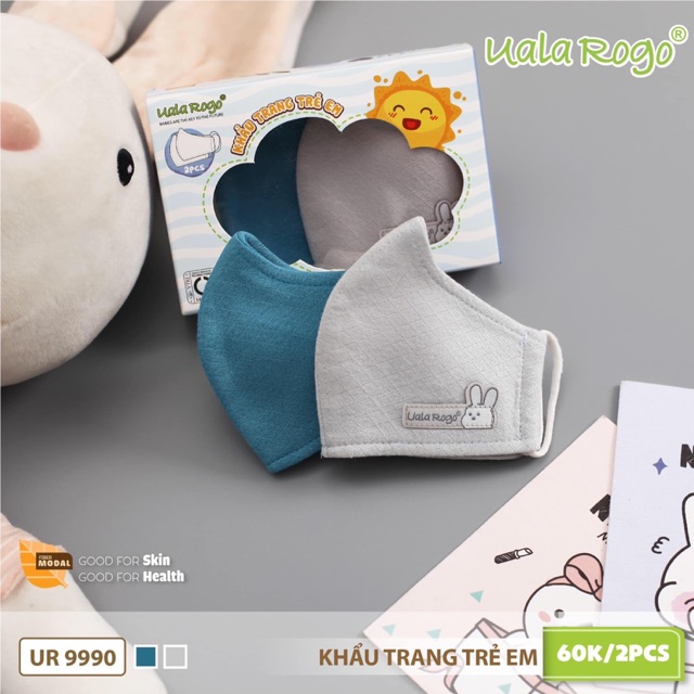 Khẩu trang modal Ualarogo siêu êm