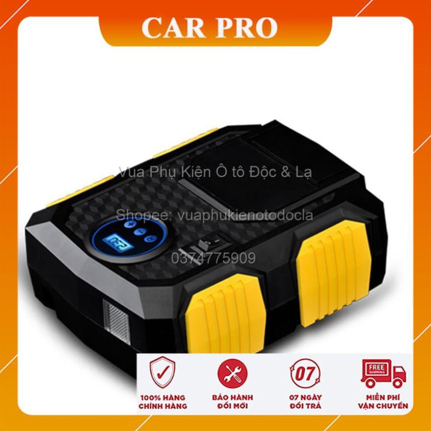 Máy bơm lốp ô tô xe hơi mini Carzkool CZK-3609 (phiên bản Analog) - CAR PRO