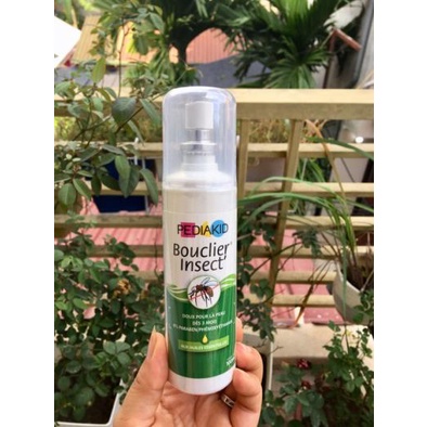 Xịt Chống Muỗi Pediakid Pháp Cho Bé 3m+ 100ml