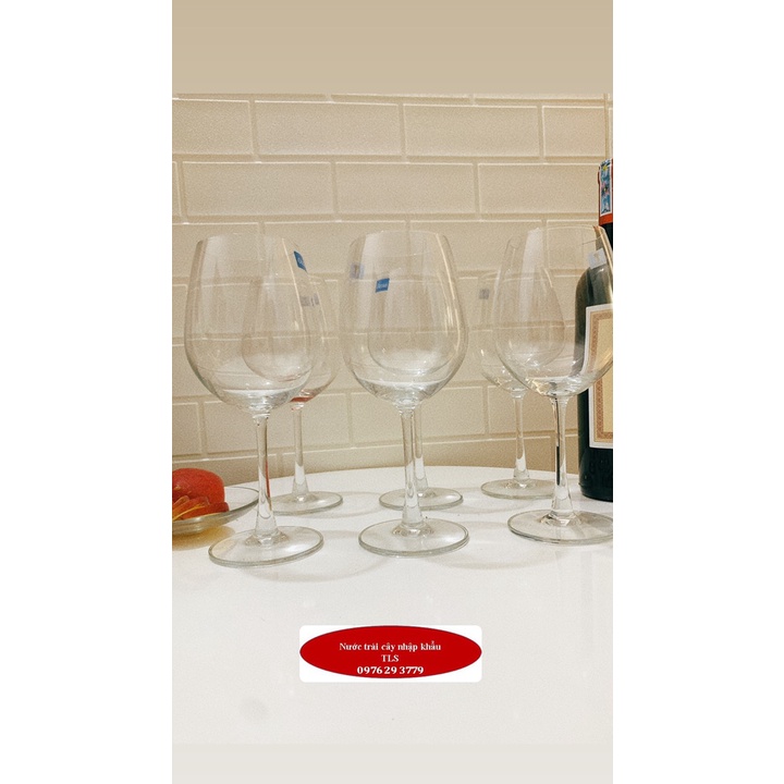 Ly rượu vang thủy tinh Ocean 600ml – Ly rượu vang đỏ