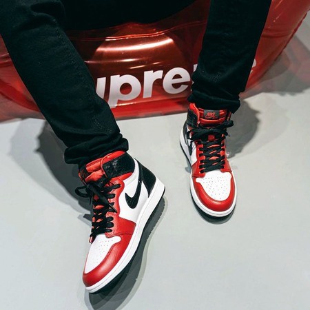 Giày Nike Jordan 1 High Satin Snake