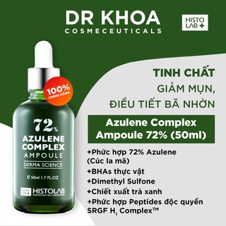  [CHÍNH HÃNG GIÁ SỈ FREESHIP] Tinh Chất Làm Dịu Da HISTOLAB AZULENE COMPLEX AMPOULE 72%