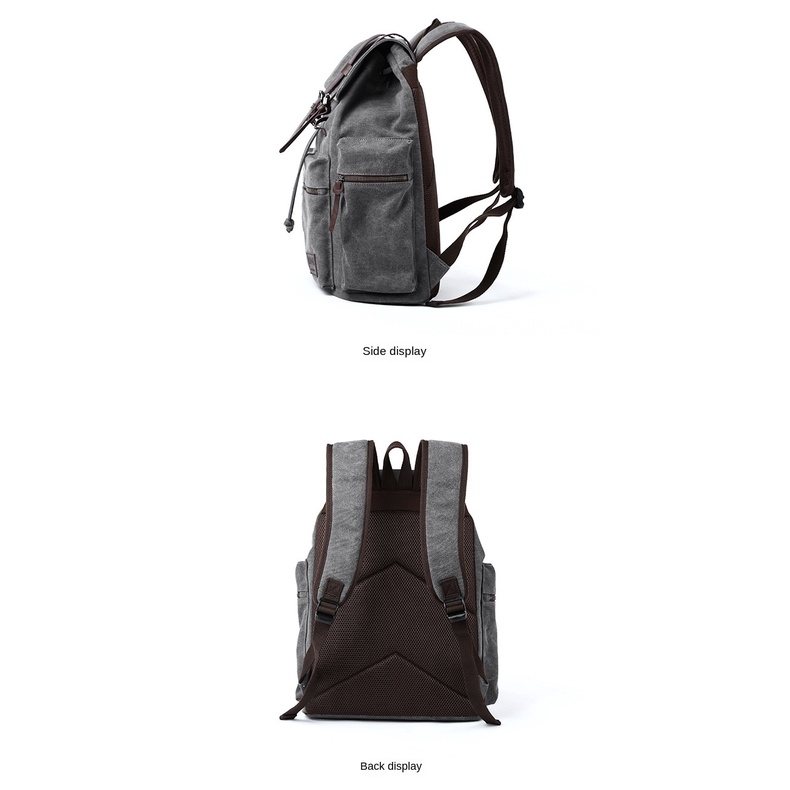 Ba Lô Du Lịch Vải Bố Cỡ Lớn Cho Nam