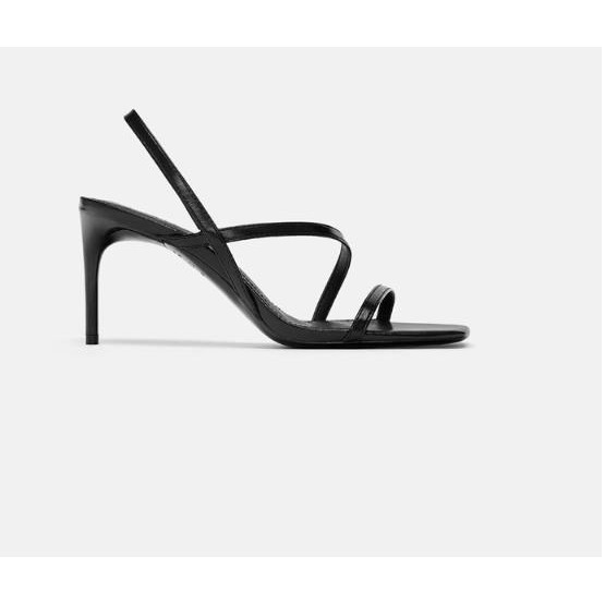 Giày Cao Gót Zara Quai Đen