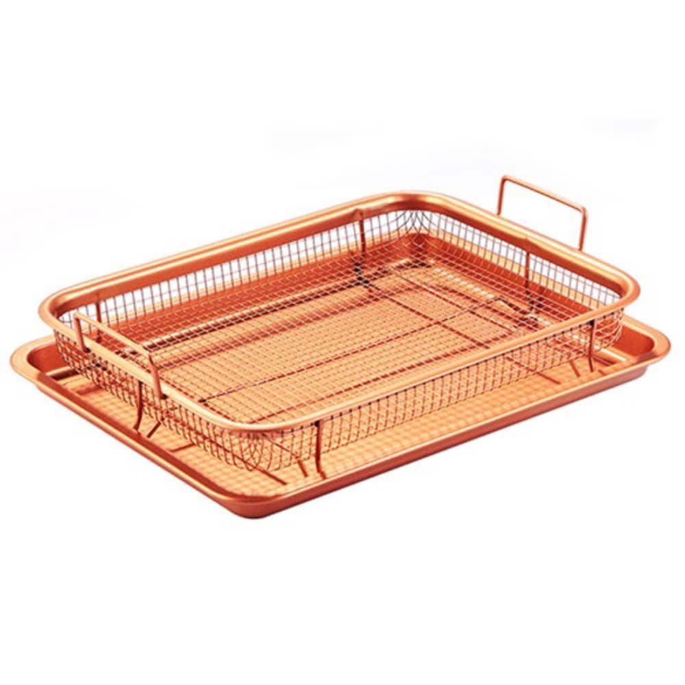 Khay Lưới Inox Đựng Khoai Tây Chiên Có Thể Tháo Rời Tiện Dụng