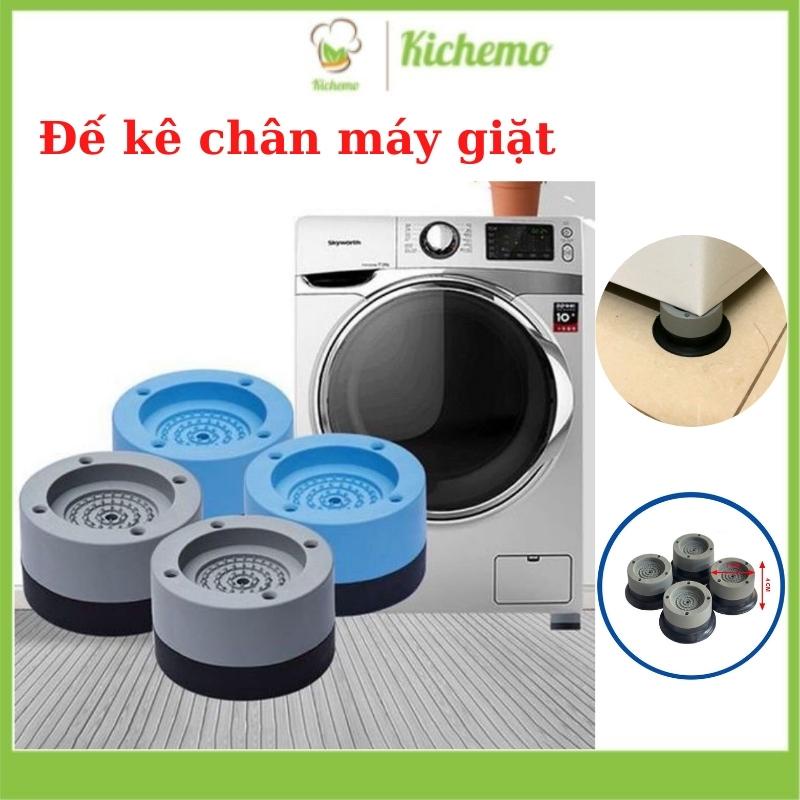 Đế kê chân máy giặt chống rung chống ồn chất liệu cao su thiên nhiên bền vừa mới mọi loại máy
