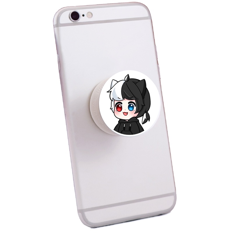 Giá đỡ điện thoại in hình HERO TEAM ver MẮT TRÒN XOE Simmy Phong cận Siro Mr Vịt Sammy Đào Kairon Kamui