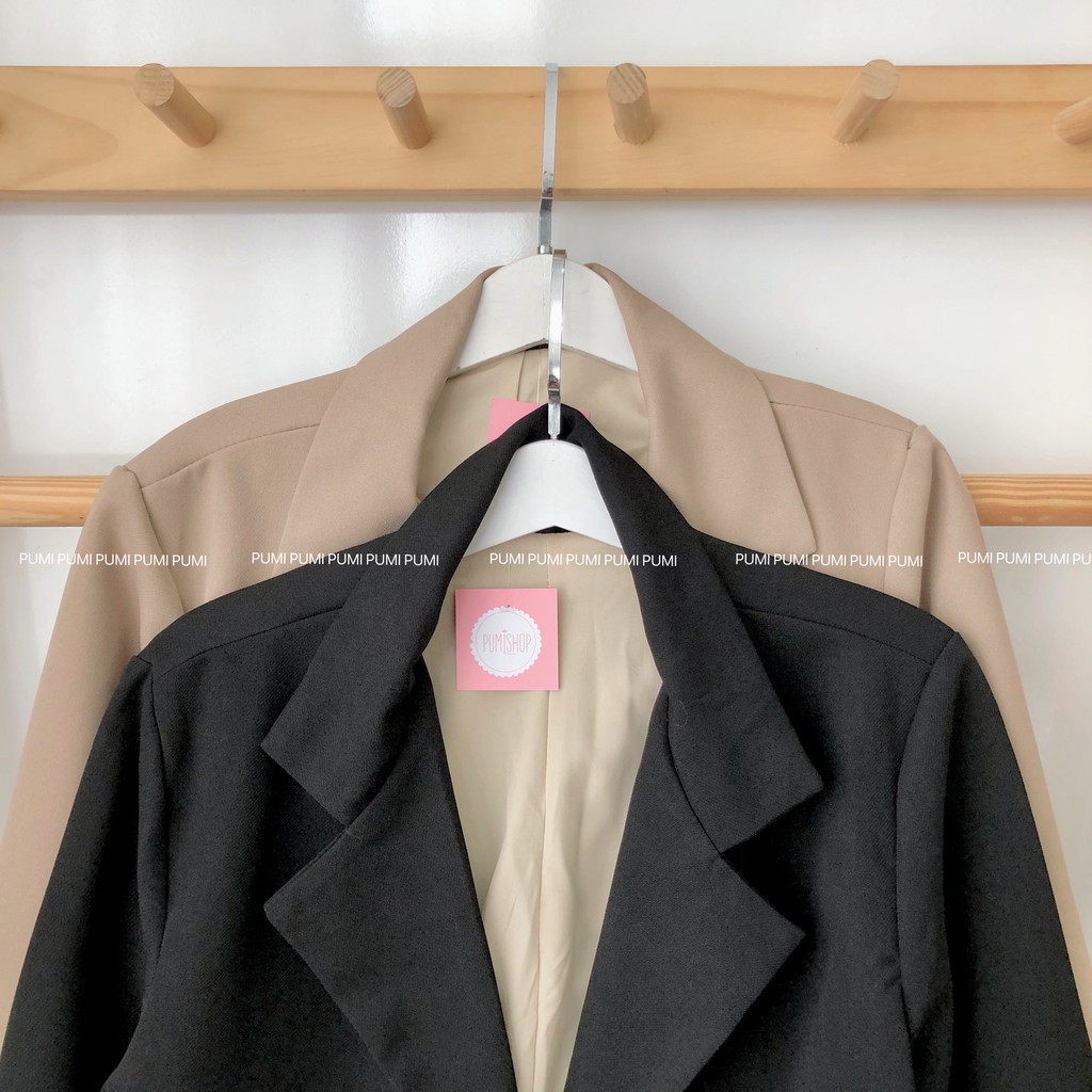 Áo khoác vest nữ 2 lớp 2 màu 2 size SM Pumi | BigBuy360 - bigbuy360.vn