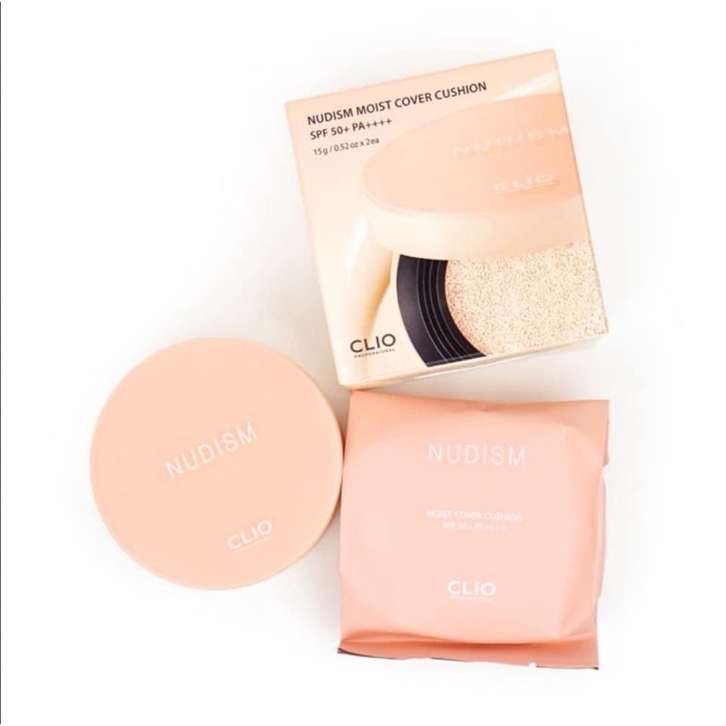 CUSHION CLIO  NUDISM  COVER/ KILL COVER PINK GLOW CREAM