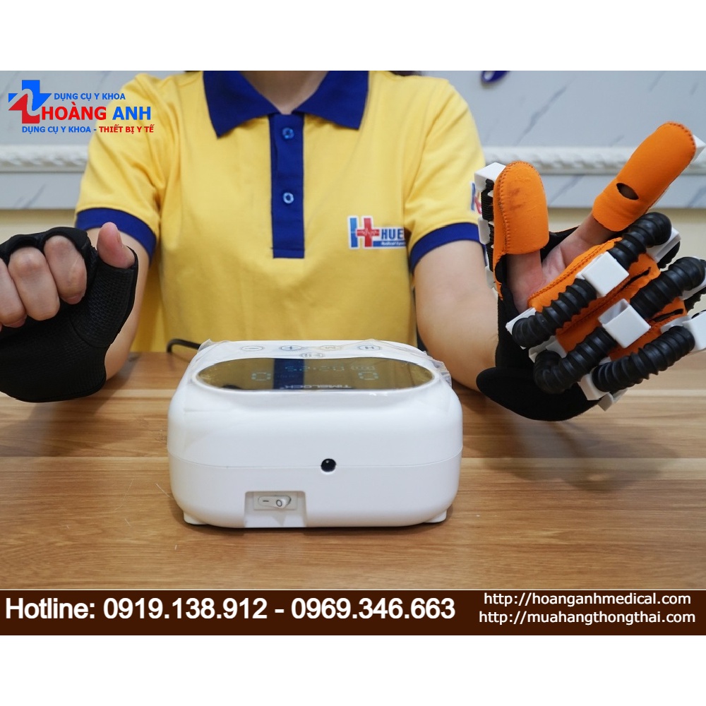 Găng tay robot tập phục hồi sau phẫu thuật và tai biến
