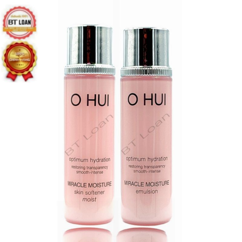 Toner và sửa dưỡng Ohui Miracle Moisture dưỡng da chuyên sâu