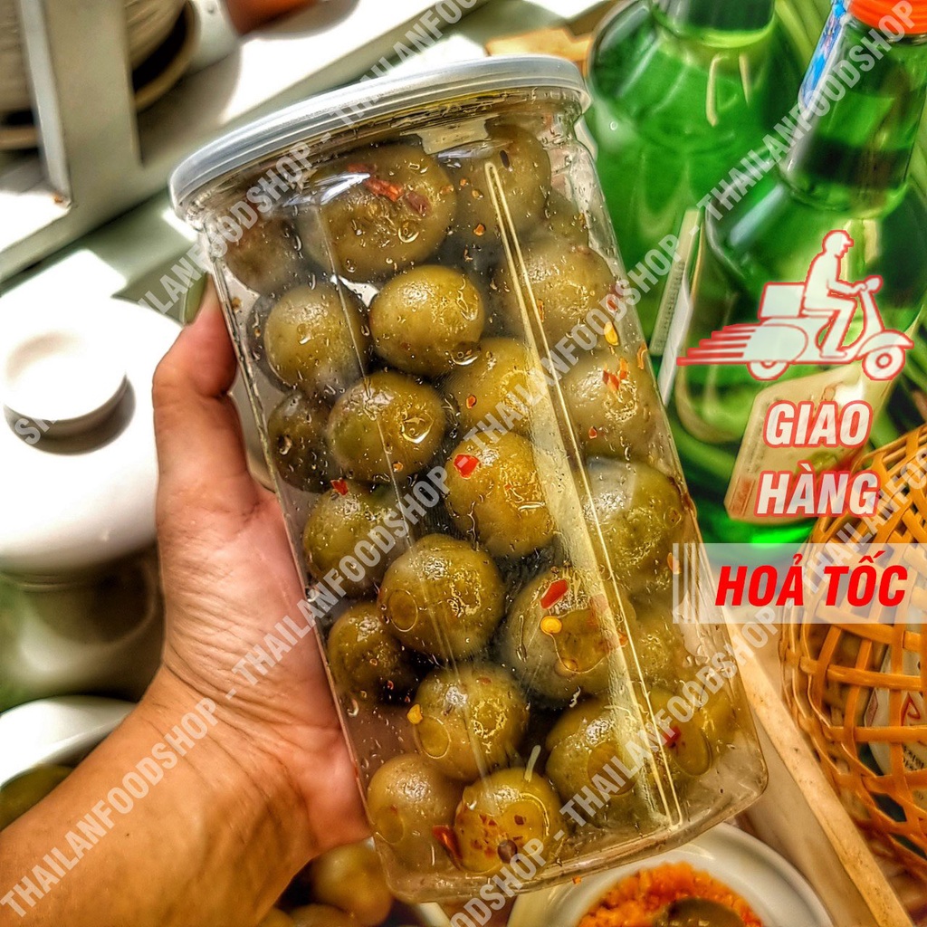 Ô Mai Sấu Bao Tử Giòn Cay Lon 500gr