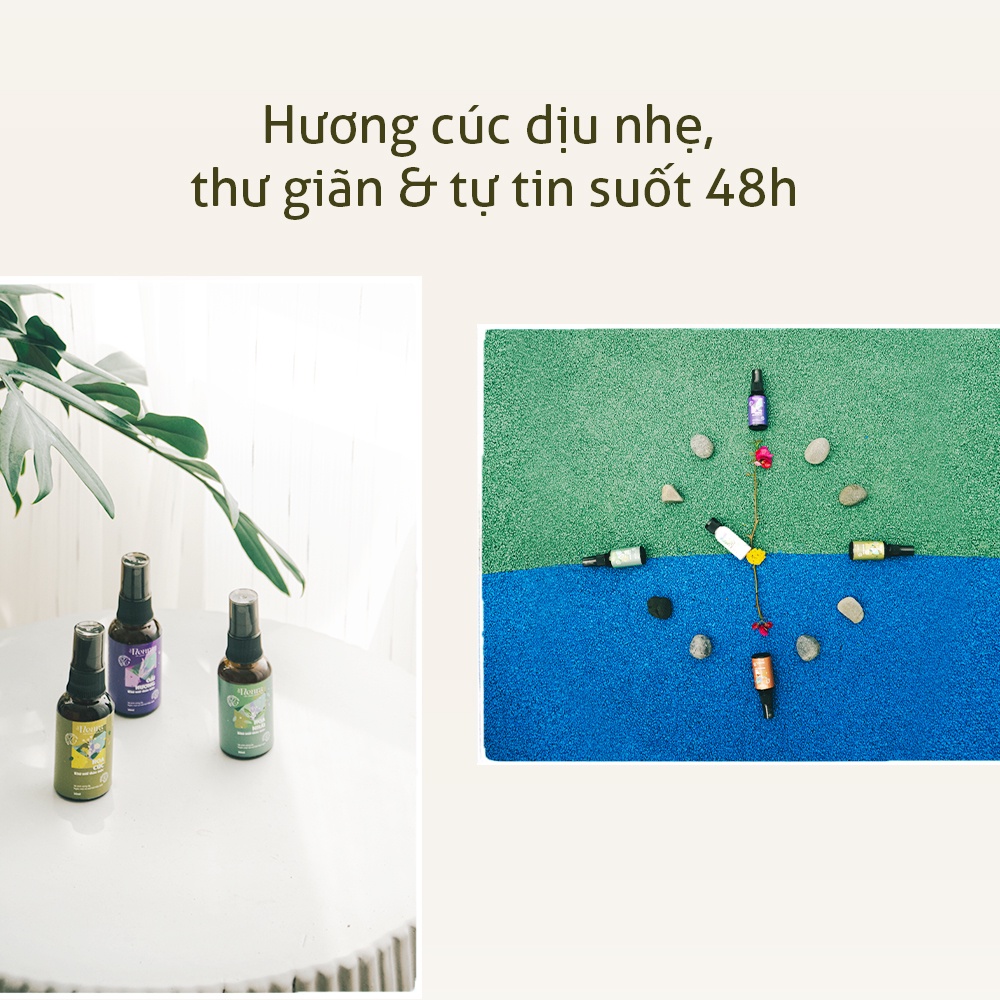 Bộ 2 Chai Xịt Khử mùi hôi nách hoa cúc, ngăn mùi hôi và mồ hôi vùng cánh tay an toàn và thân thiện The Fleura
