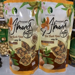 Hạnh nhân còn vỏ rang bơ 500g